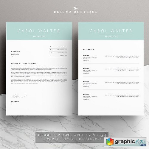 5 Page Resume Template | Upgrade