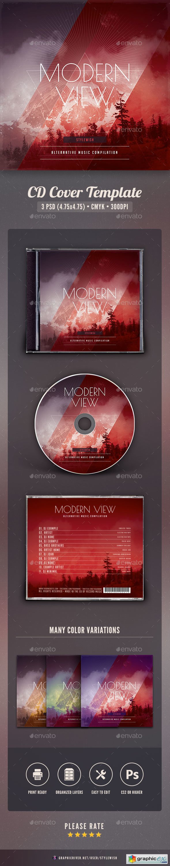Modern View CD Cover Artwork
