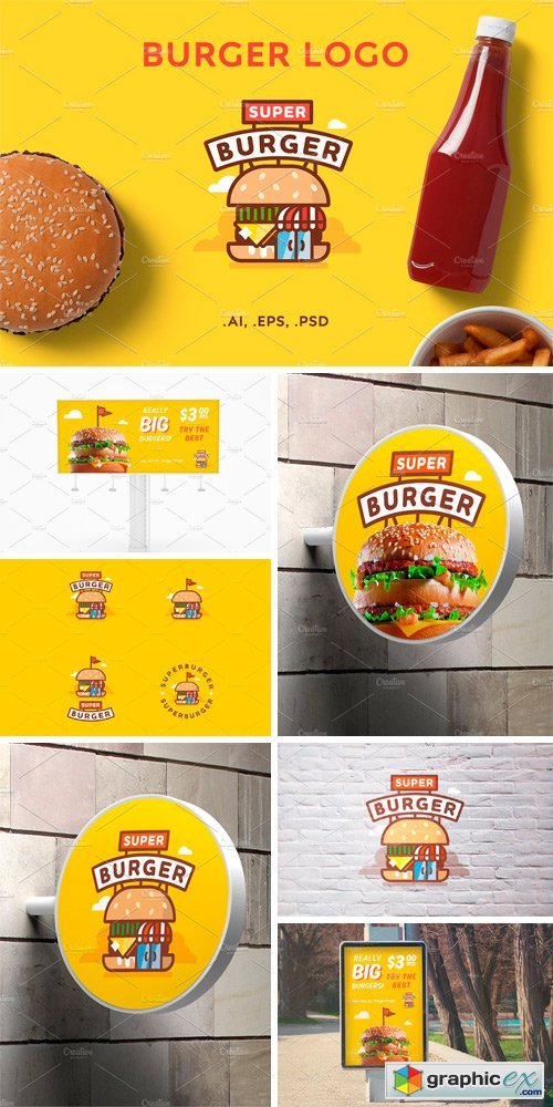 Super Burger Logo