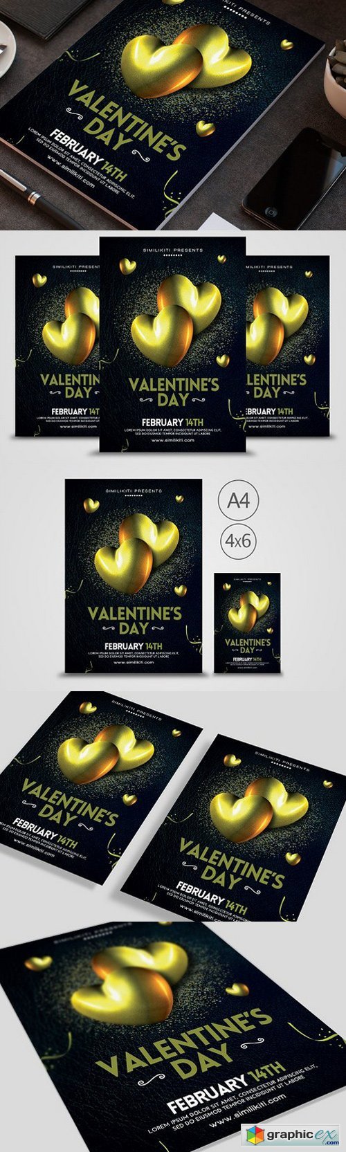 Valentine's Day Flyer 1165531