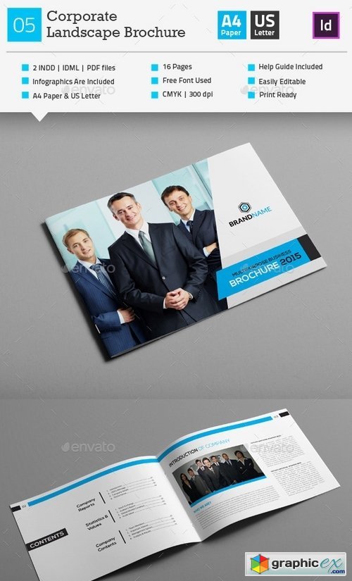 Corporate Business Landscape Brochure 05