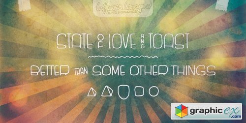 State of Love and Toast LL Font
