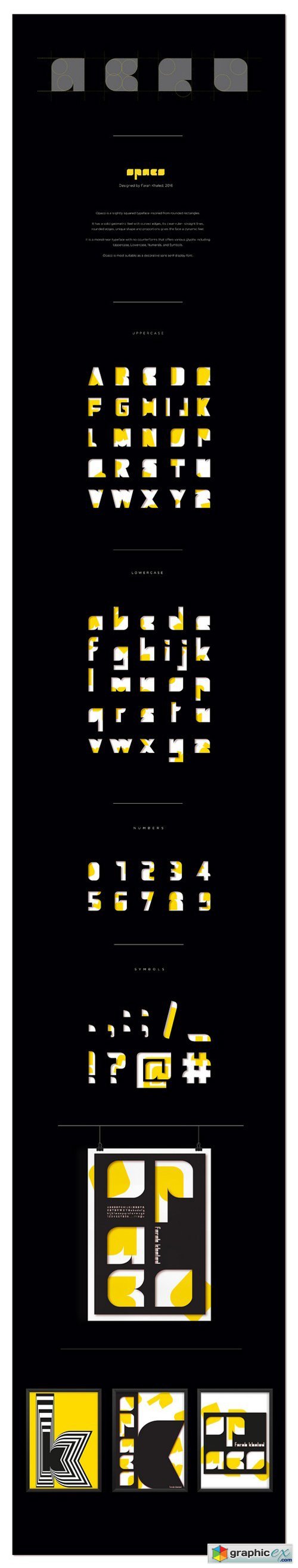 Opaco Typeface