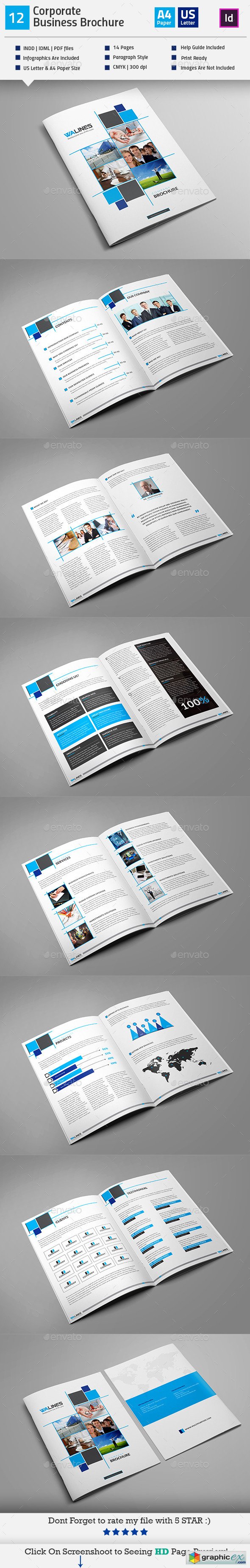 Multipurpose Business Brochure Indesign V12