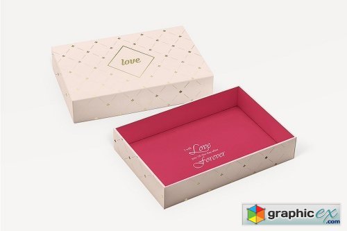 Gift Box 3 Sizes Mock-up 1153565