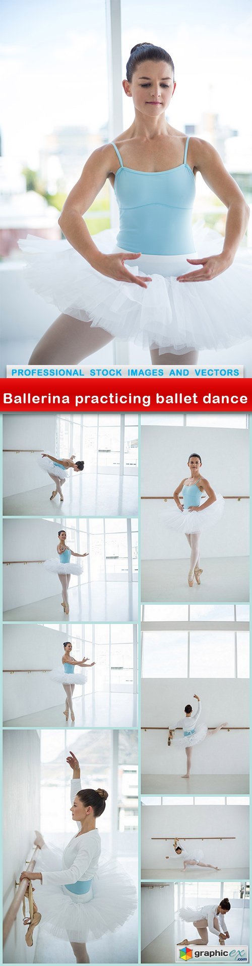 Ballerina practicing ballet dance - 9 UHQ JPEG