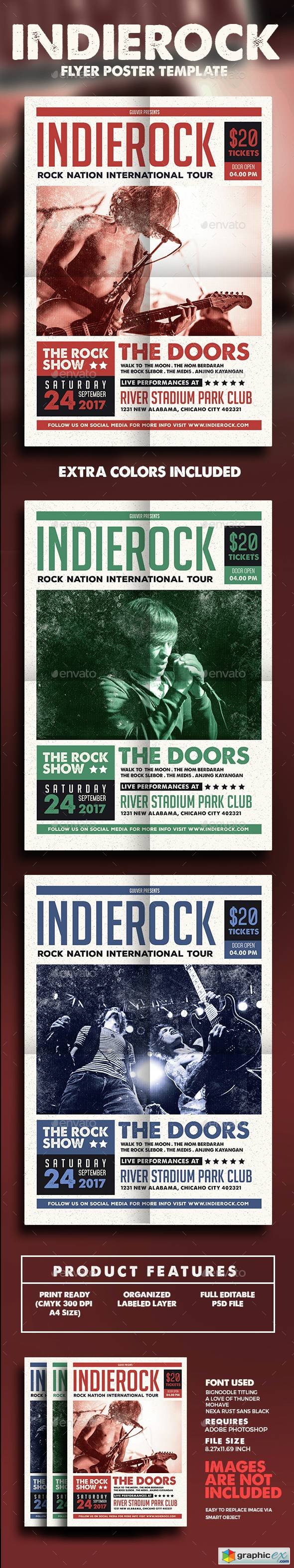 Indie Rock Flyer/Poster