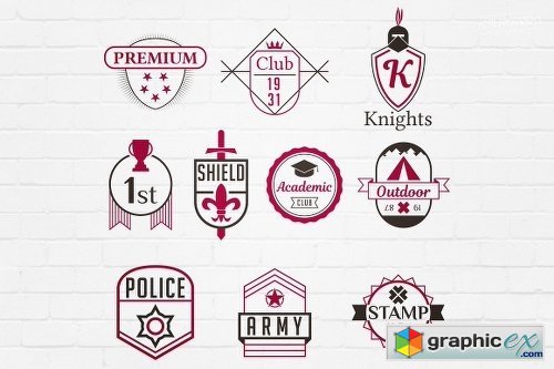 Emblem Badge like Logos