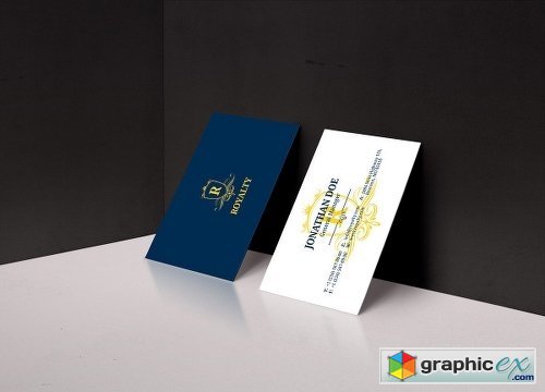 Simple Royal Business Card 56
