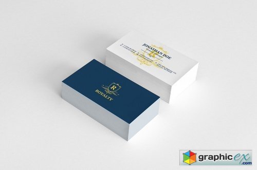 Simple Royal Business Card 56
