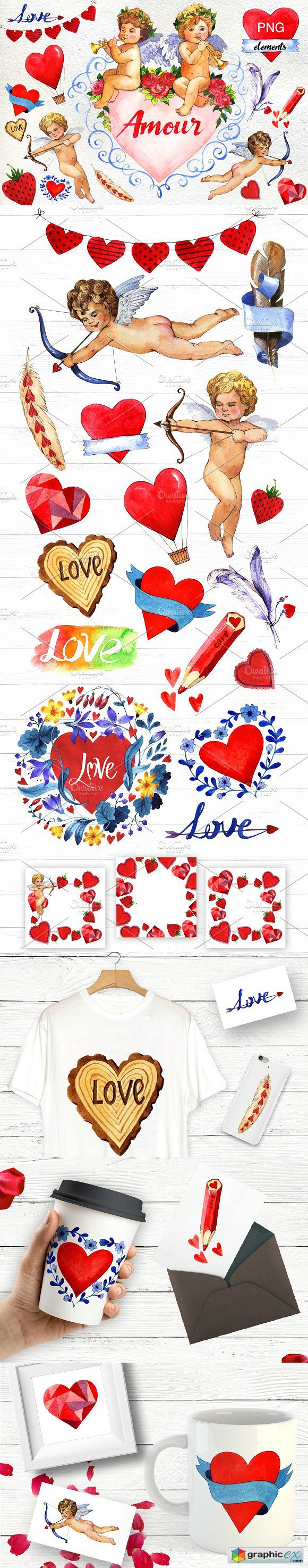 Valentines Day love celebration