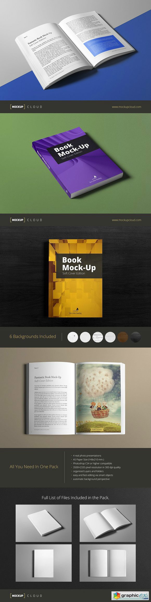 Book Mock-Up / Soft Cover Edition 166768
