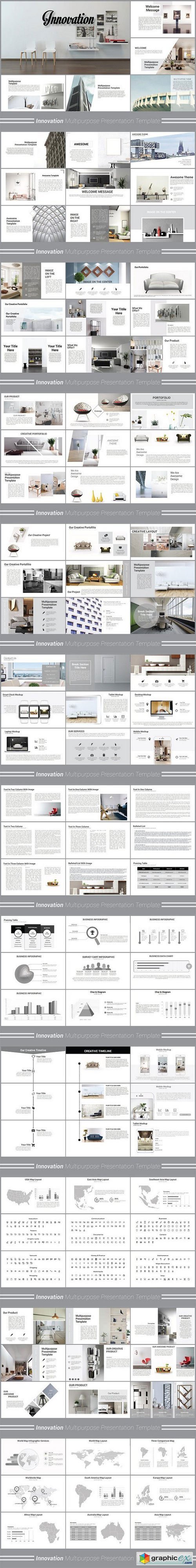 Innovation Powerpoint Template 1200789