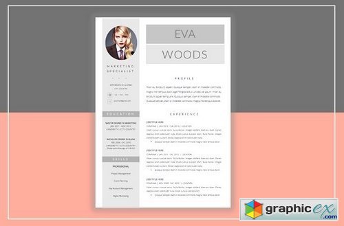 Resume Template & Cover Letter 359274