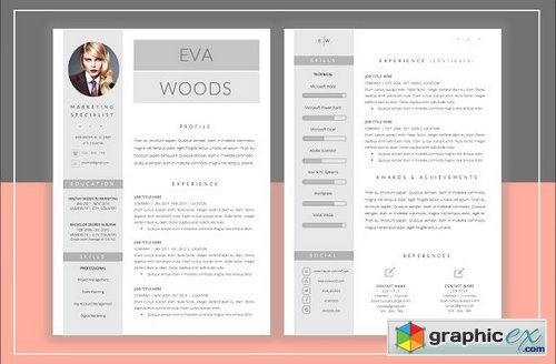 Resume Template & Cover Letter 359274