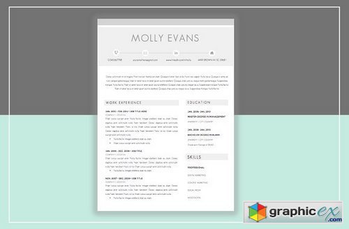 Resume Template & Cover Letter 359232