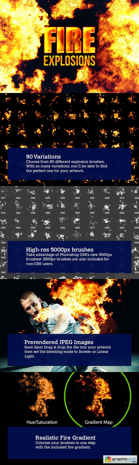80 Photorealistic Fire Explosions 4272358