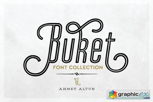 Buket Font Collection -84%off