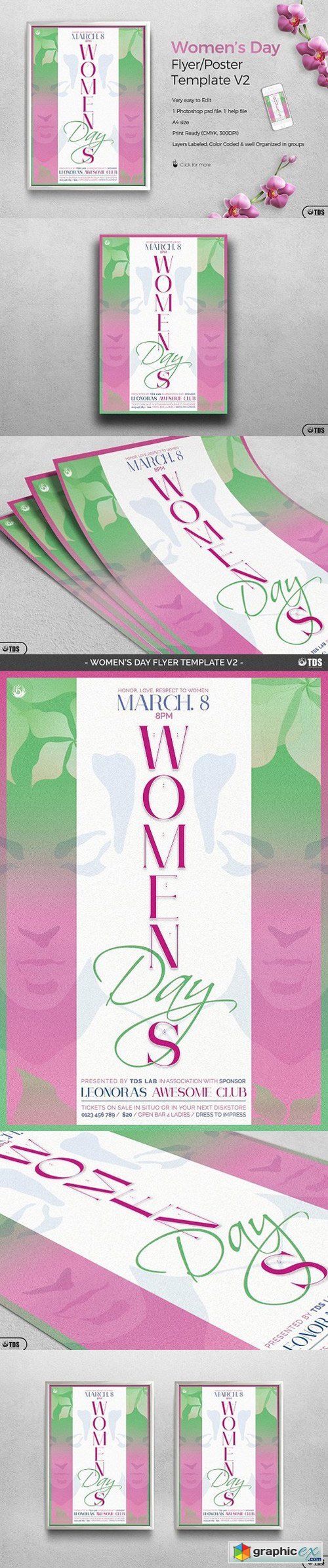 Womens Day Flyer Template V2