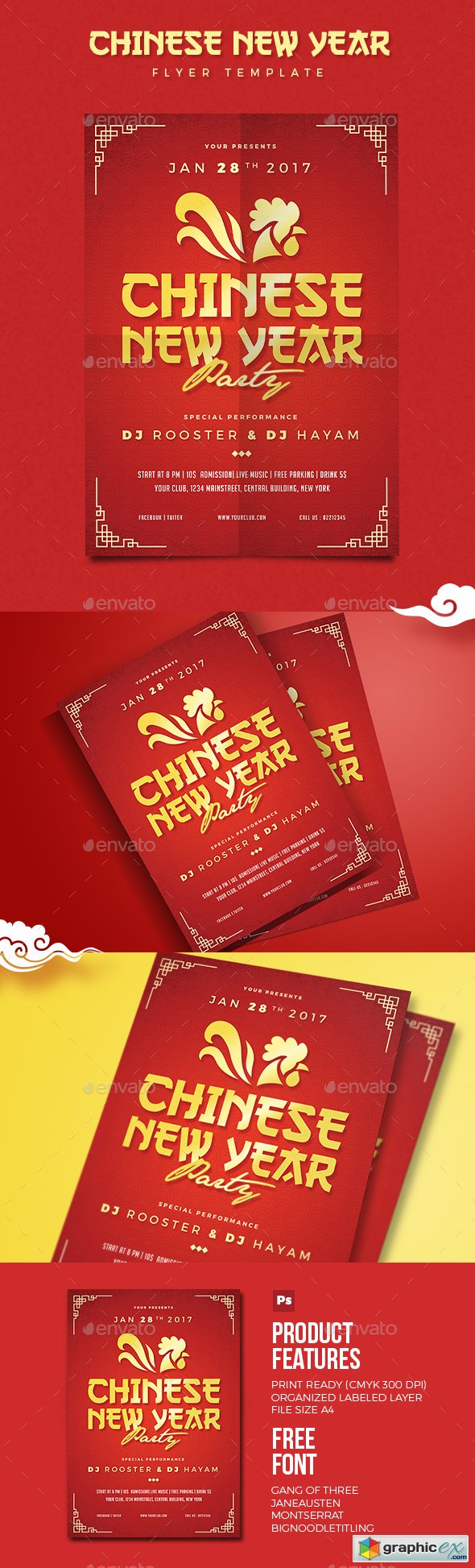 Chinese New Year Flyer 19253975