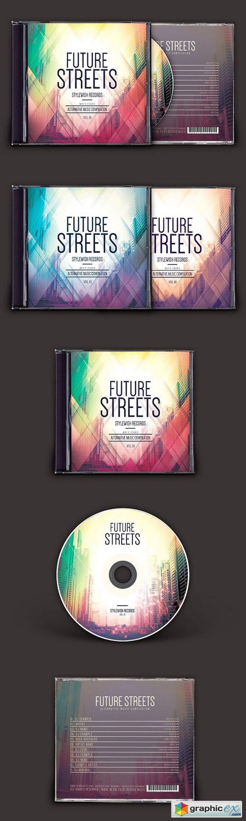 Future Streets CD Cover Artwork