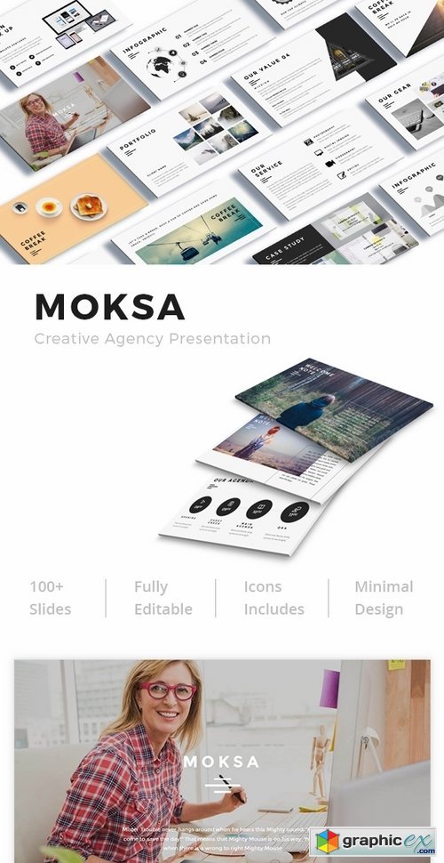 Moksa - Creative Agency Keynote Presentation