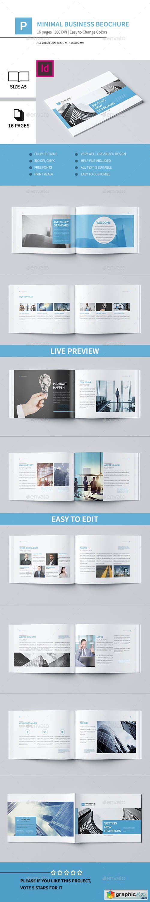 Minimal Business Brochure V