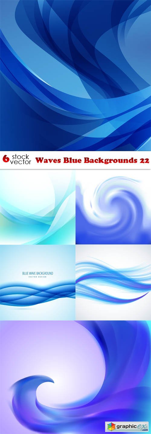 Waves Blue Backgrounds 22