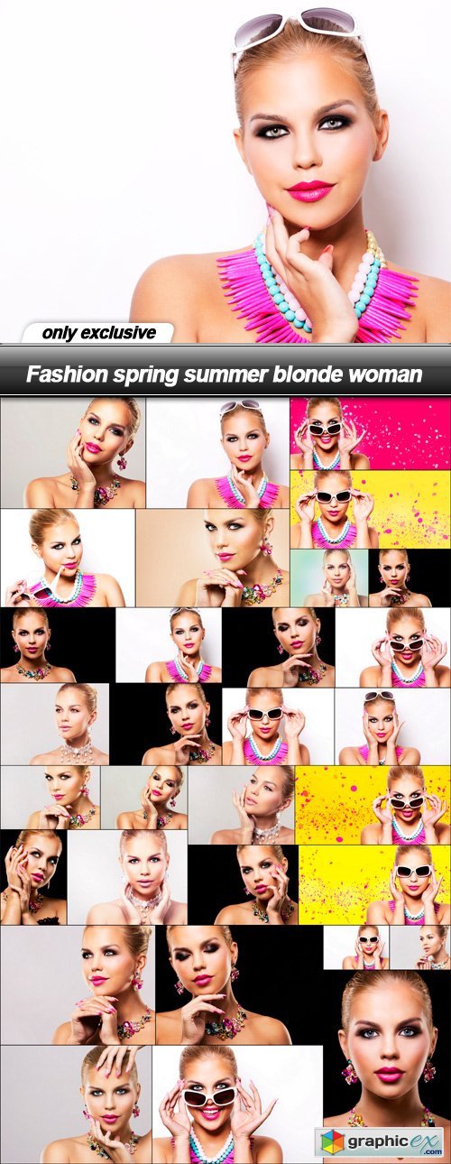 Fashion spring summer blonde woman - 31 UHQ JPEG