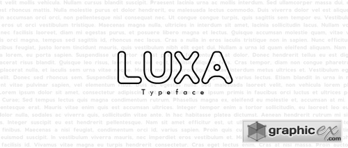 Luxa Typography