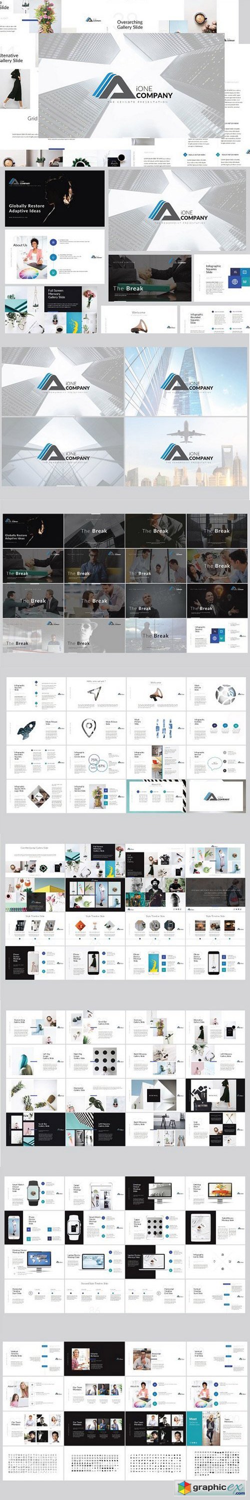 iOne Business Keynote Template