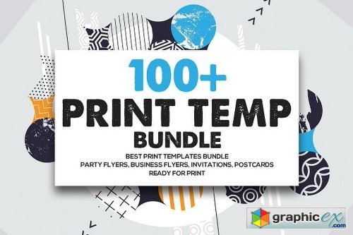 101 Print Templates Bundle