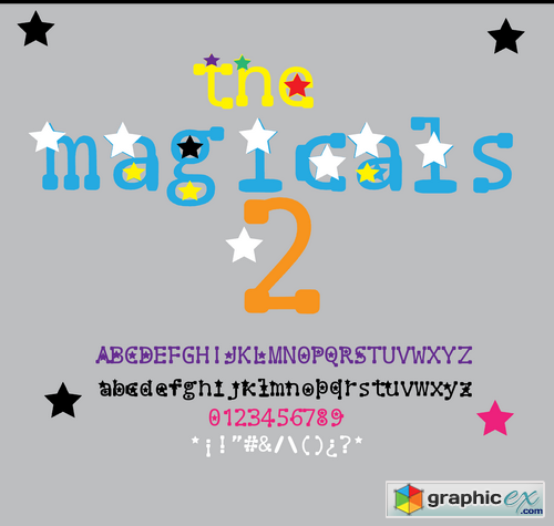 The magicals 2 font