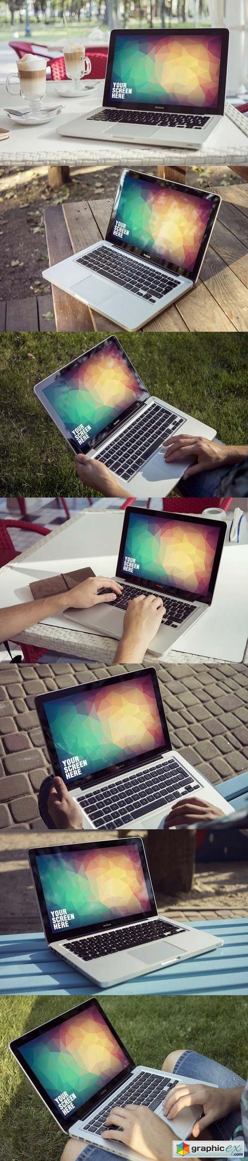 MacBook Mock-up Set