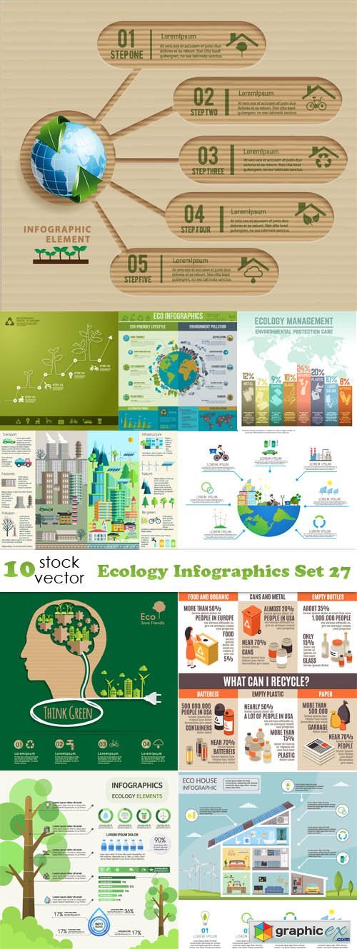 Ecology Infographics Set 27
