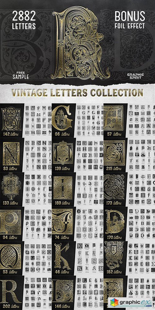 VINTAGE LETTERS COLLECTION