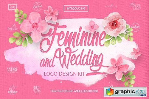 Feminine & Wedding Design Kit