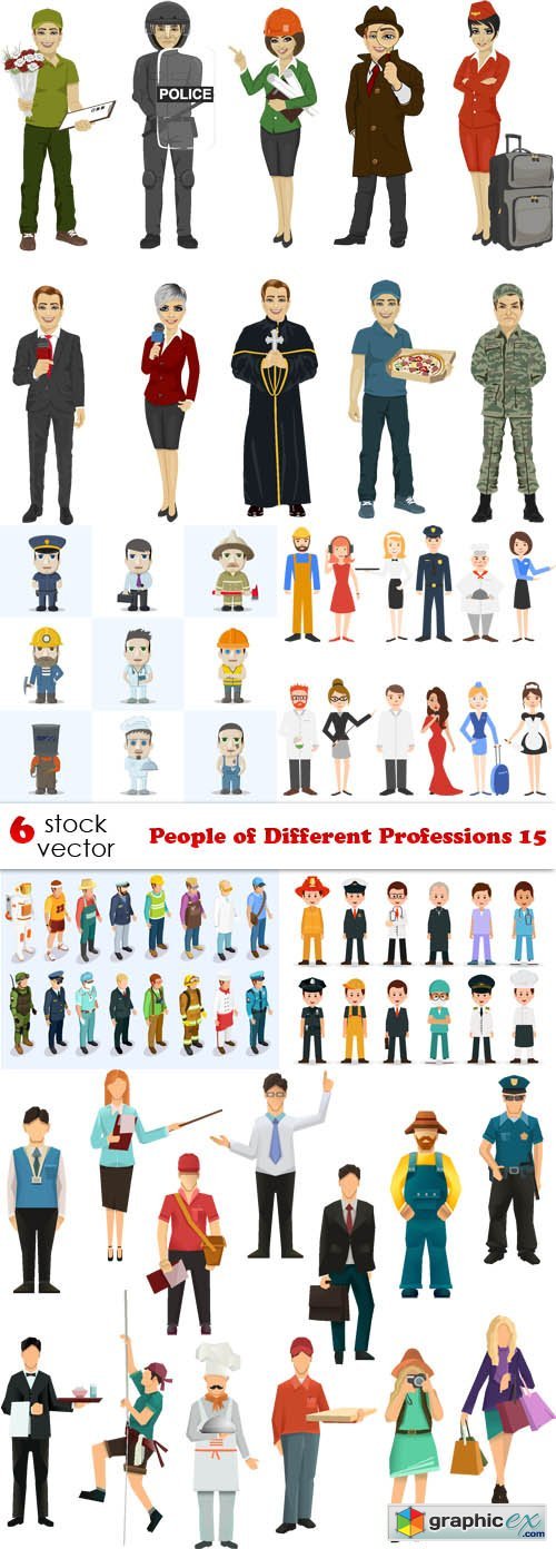 People of Different Professions 15