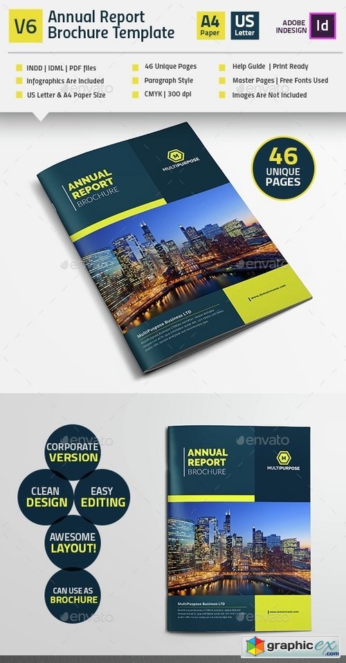 Clean Annual Report Brochure_Indesign Layout_V6