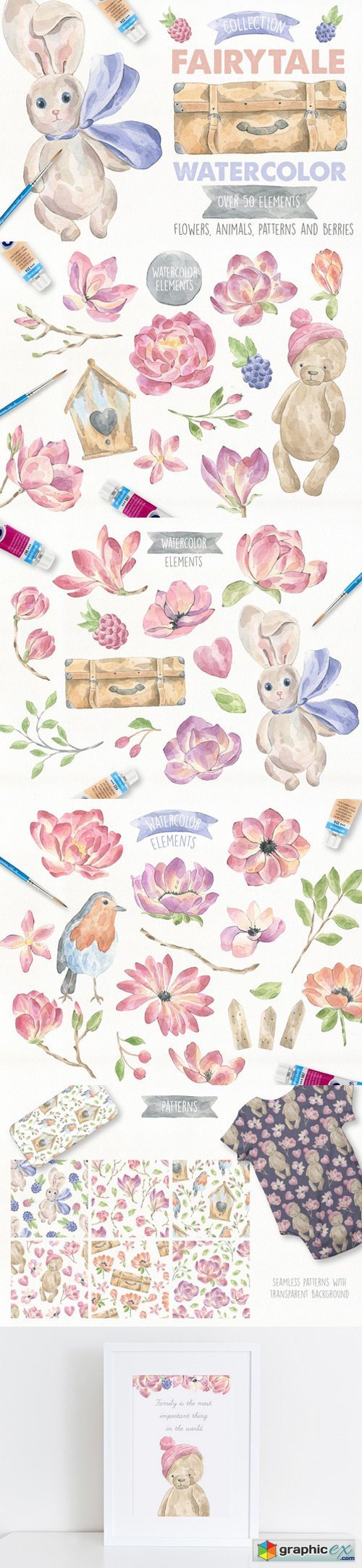 Fairytale Watercolor Collection