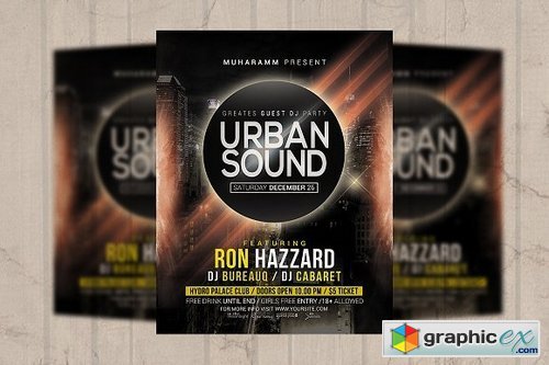 Urban Sound Flyer / Poster