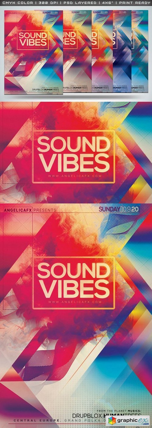 Sound Vibes Flyer Template