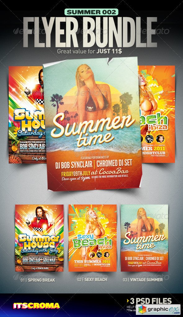 Summer Flyer Bundle 002