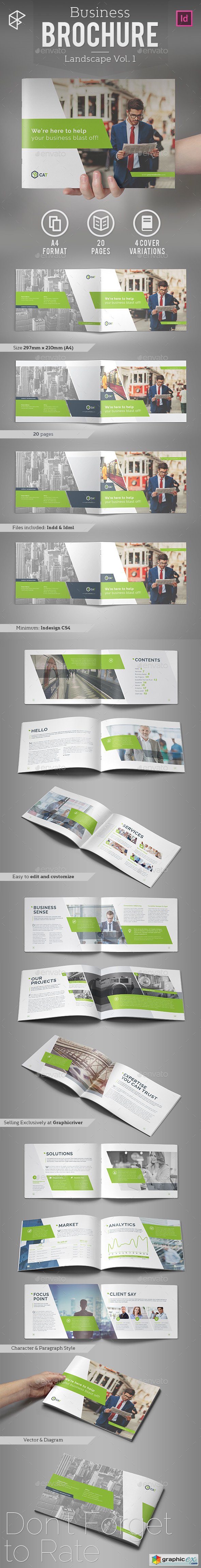 Business Brochure - Landscape Vol 1
