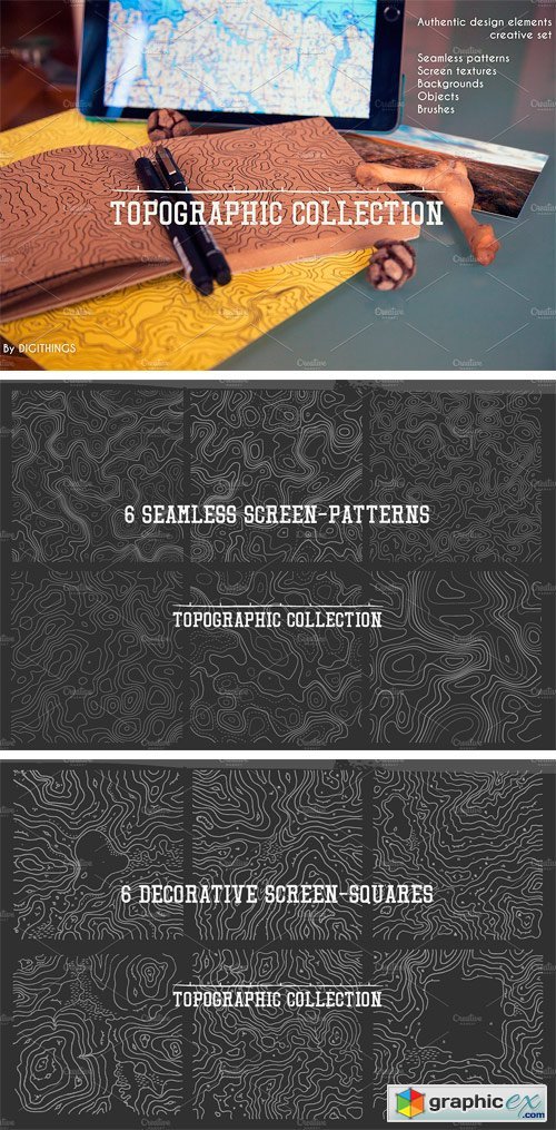 Authentic Topographic Collection