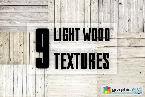 Light wood textures