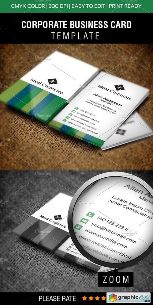 Ideal Corporate Business Card