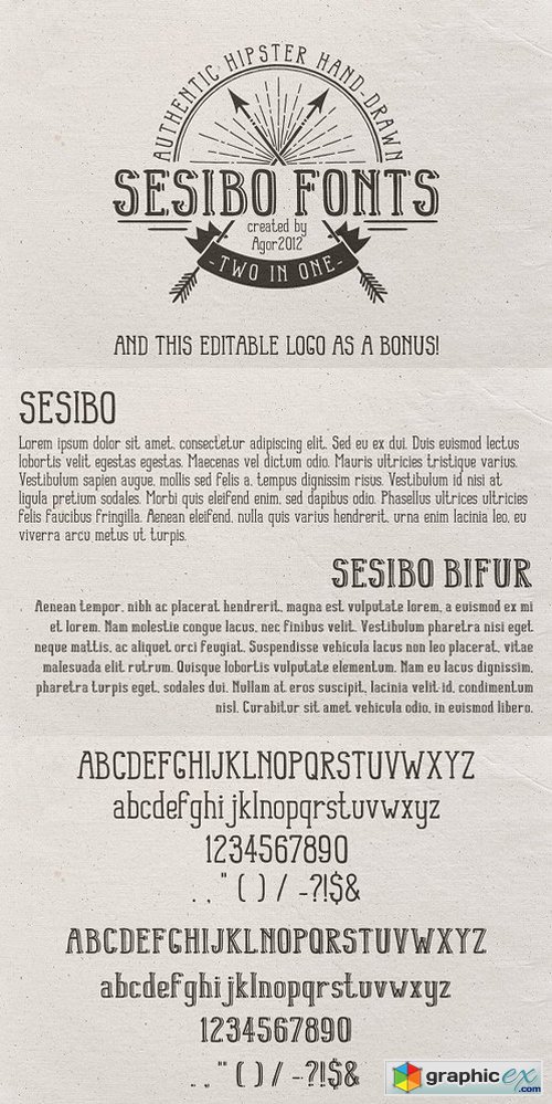 Sesibo Fonts
