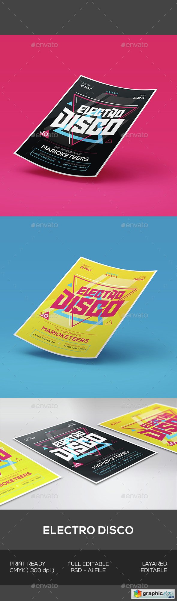 Electro Disco Flyer