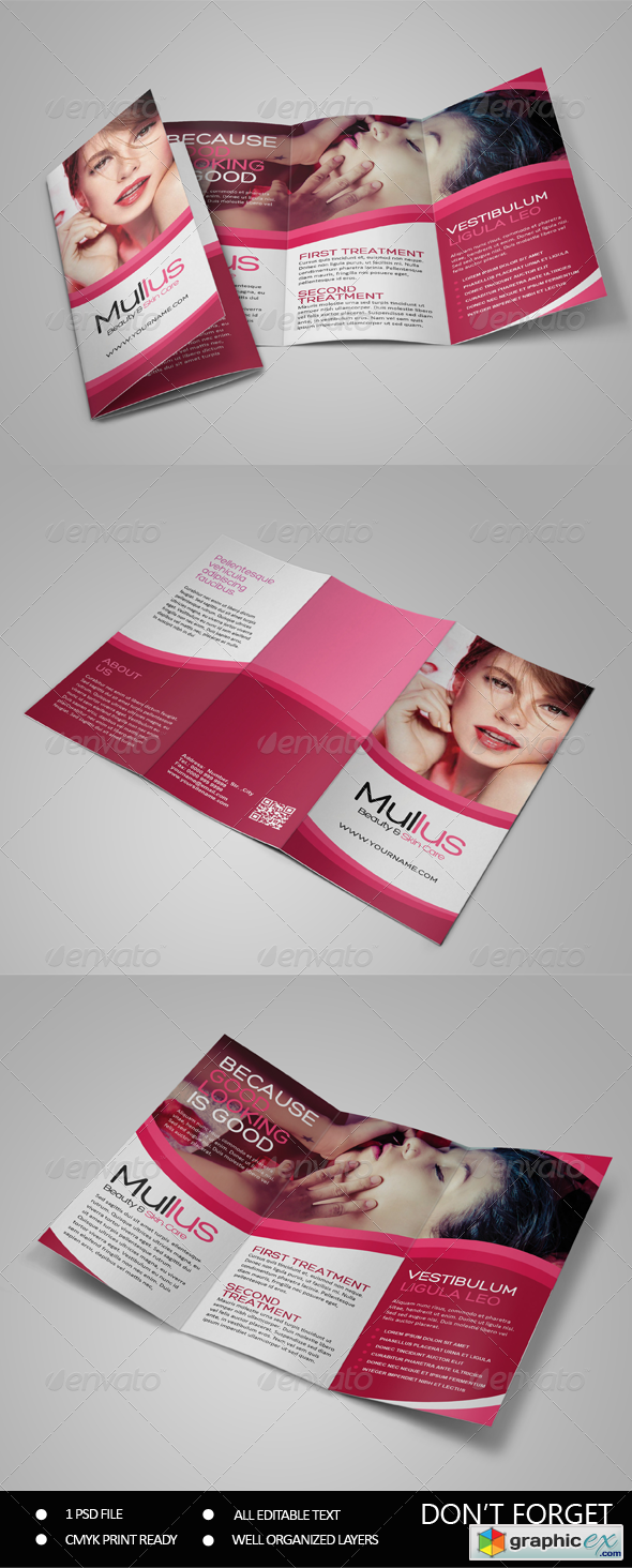 Beauty Care Trifold